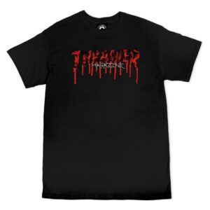 Blood-Drip-Logo-T-shirt-Black